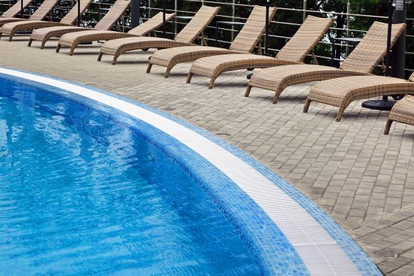 Cost of Poolside Hardscaping in Lebanon