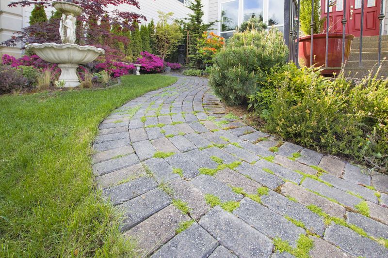 Landscape Paver Pathway